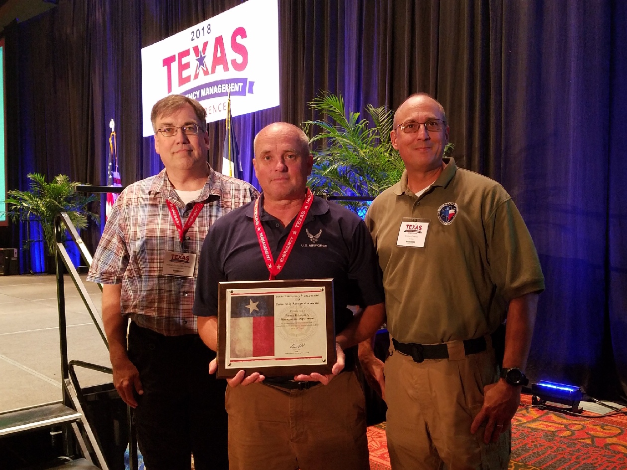 Texas Emergency Management Partnership Recognition Award
