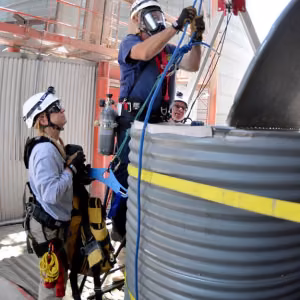 Pantex Fire Department Rescue Team members